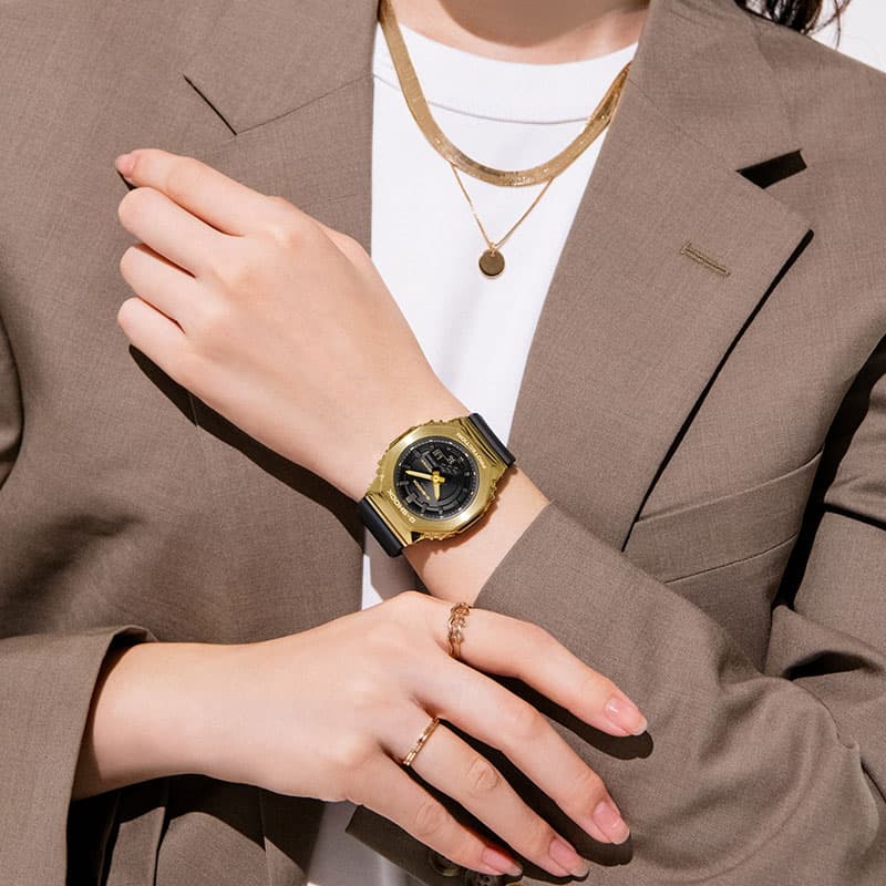 G-SHOCK カシオ 腕時計 Gショック ゴールド×ブラック CASIO