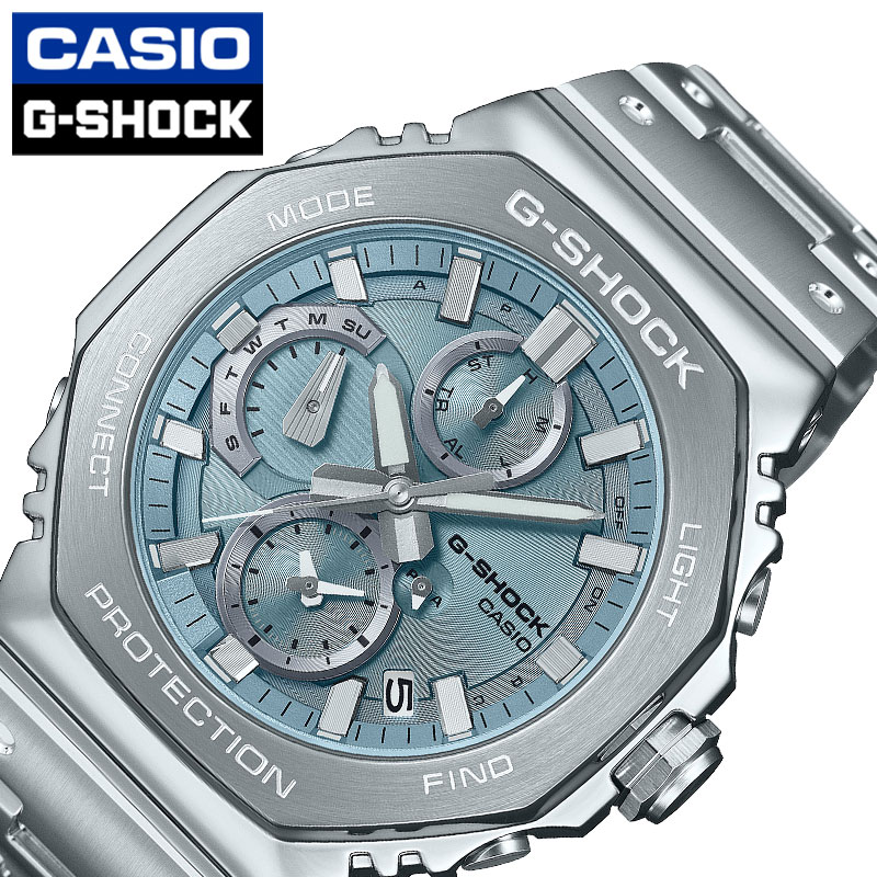  å ե᥿ Υ CASIO G-SHOCK FULL METAL 2100 Series  饤ȥ֥롼 С ӻ 顼 GMC-B2100AD-2AJF