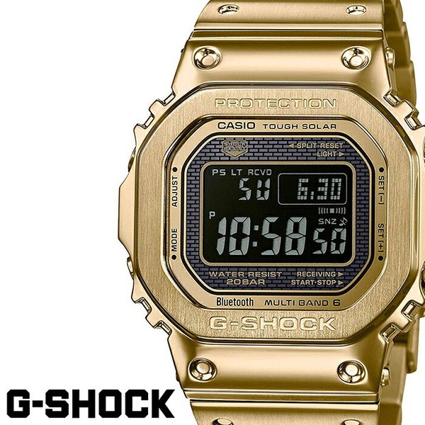 カシオ Gショック フルメタル ゴールド 腕時計 CASIO G-SHOCK 時計 メンズ GMW-B5000GD-9JF 正規品 防災 Gショック おしゃれ アウトドア スポーツ 防水 丈夫