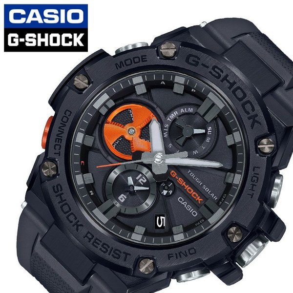 Gショック ジースチール カシオ ソーラー 時計 G-SHOCK G-STEEL CASIO 腕時計 メンズ ブラック GST-B100B-1A4JF 人気 ブランド おすすめ おしゃれ かっこいい