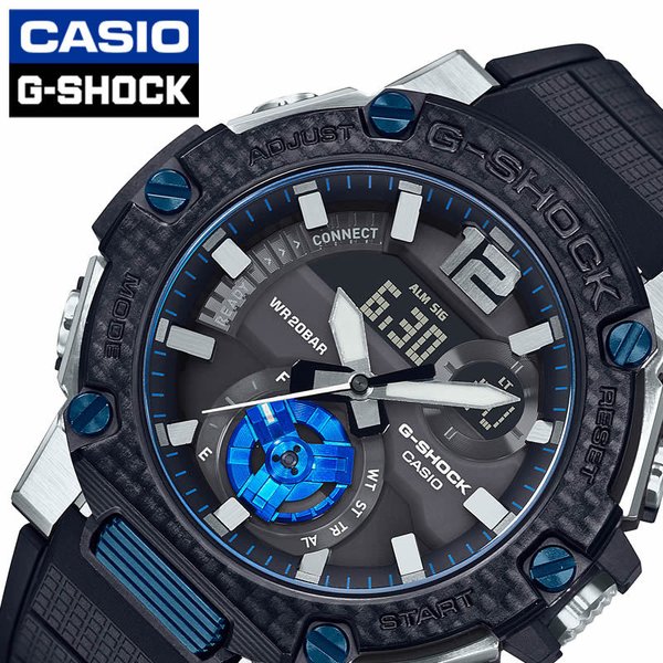 G-SHOCK ジーショック ジースチール モバイルリンク カシオ 腕時計 Gショック 時計 Gスティール G-STEEL メンズ ブラック 液晶 GST-B300XA-1AJF
