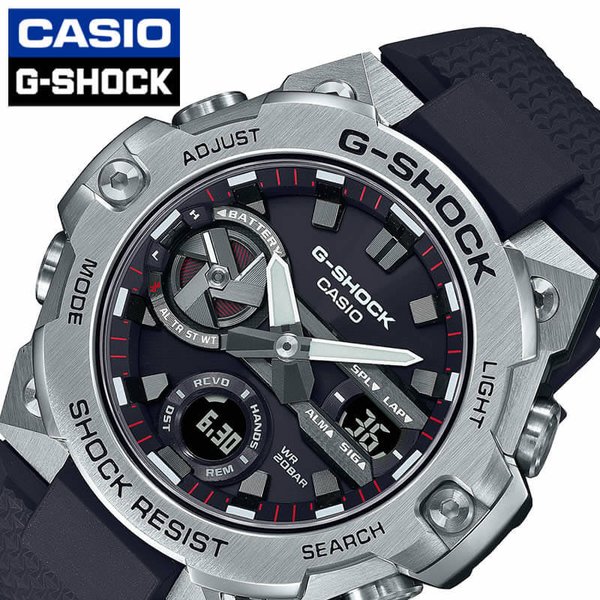 カシオ ジーショック 腕時計 Gスティール CASIO G-SHOCK G-STEEL メンズ ブラック 時計 GST-B400-1AJF 人気 おすすめ おしゃれ ブランド アウトドア キャンプ