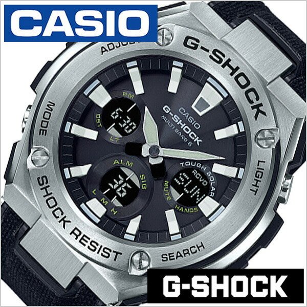 カシオ Gショック ジースチール 時計 CASIO G-SHOCK G-STEEL 腕時計 メンズ ブラック GST-W130C-1AJF 正規品 防災 人気 ブランド 防水 アウトドア