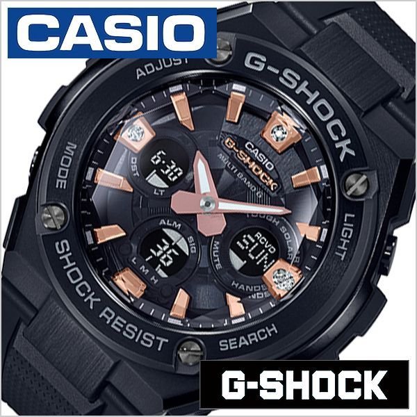 カシオ Gショック 時計 CASIO G-SHOCK 腕時計 メンズ ブラック GST-W310BDD-1AJF 正規品 ブランド スポーツ Gショック 防水 ファッション アラーム