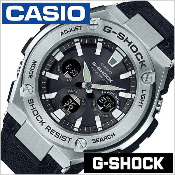 カシオ Gショック ジースチール 時計 CASIO G-SHOCK G-STEEL 腕時計 メンズ ブラック GST-W330C-1AJF 正規品  防災 人気 ブランド 防水 アウトドア