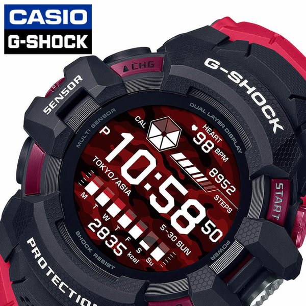 カシオ ジーショック 腕時計 ジースクアッド プロ CASIO G-SHOCK G-SQUAD PRO メンズ 二層構造 液晶 ブラック 時計 GSW-H1000-1A4JR 人気 おすすめ おしゃれ