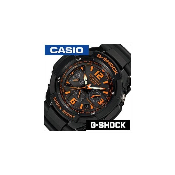 カシオ Gショック 腕時計 CASIO G-SHOCK 時計 メンズ ブラック GW-3000B-1 ...