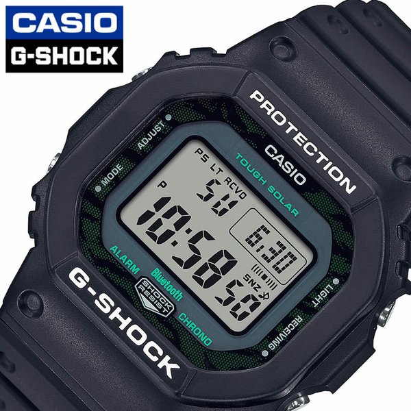 カシオ 腕時計 Gショック CASIO G-SHOCK Black and Green メンズ グリーン系/液晶 ブラック 時計 GW-B5600MG-1JF [ 防水 カジュアル ファッション デジタル
