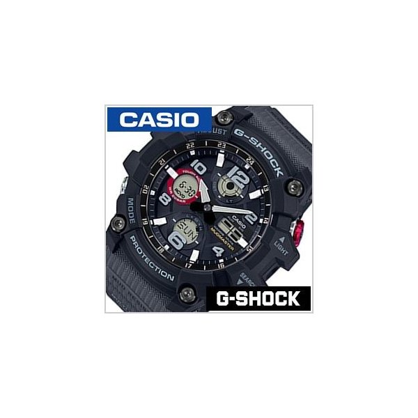 カシオ Gショック 腕時計 マスターオブジー マッドマスター CASIO G-SHOCK 時計 MASTER OF G MUDMASTER メンズ ブラック GWG-100-1A8JF