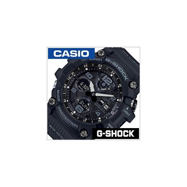 カシオ Gショック 腕時計 マスターオブジー マッドマスター CASIO G-SHOCK 時計 MASTER OF G MUDMASTER メンズ ブラック GWG-100-1AJF