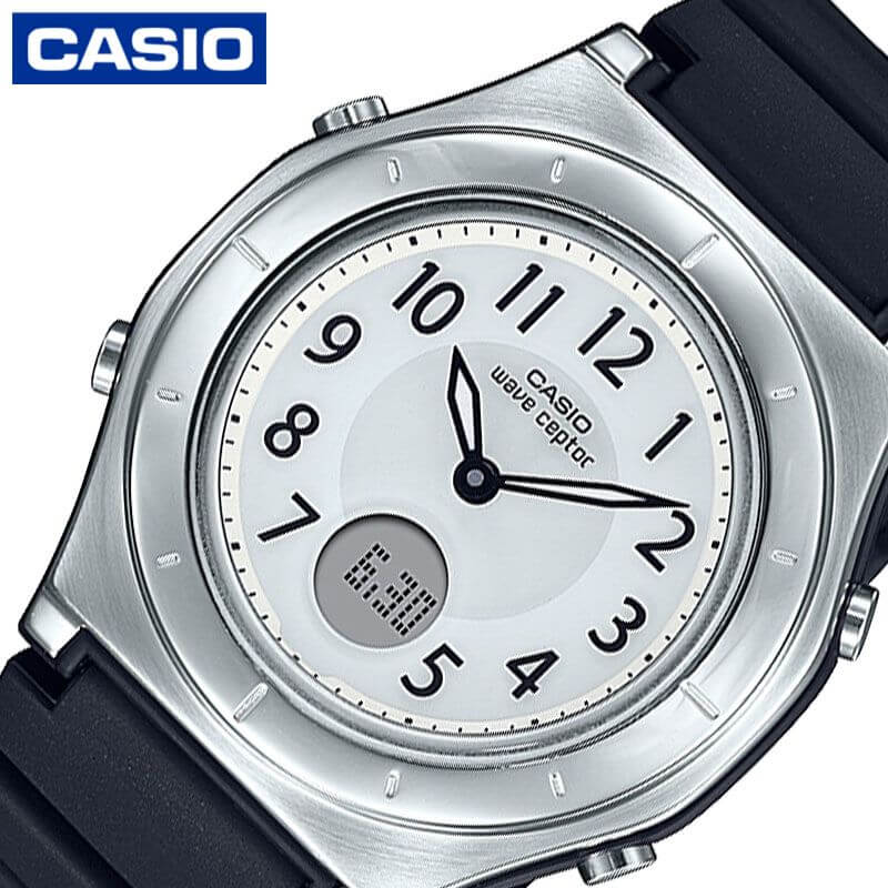 カシオ 電波 ソーラー 腕時計 CASIO 時計 ウェーブセプター wave ceptor 女性 レディース LWA-M145-1AJF かわいい 華奢 小ぶり 小さめ 人気 おすすめ