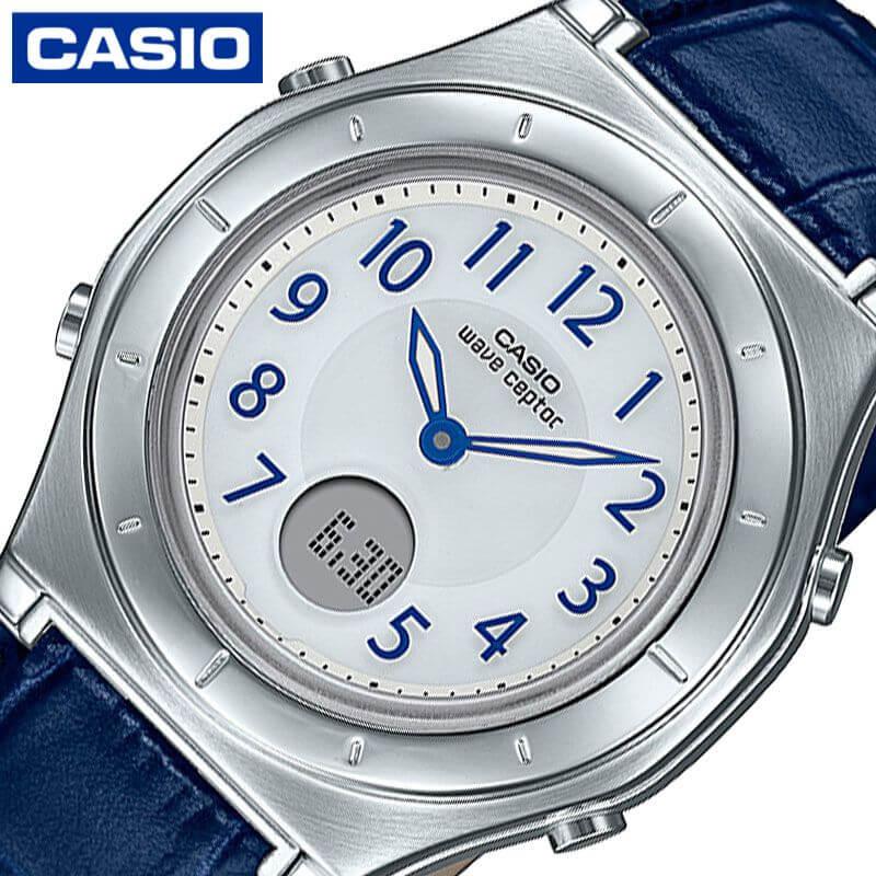 カシオ 電波 ソーラー 腕時計 CASIO 時計 ウェーブセプター wave ceptor 女性 レディース LWA-M145L-2AJF かわいい 華奢 小ぶり 小さめ 人気 おすすめ｜watch-lab