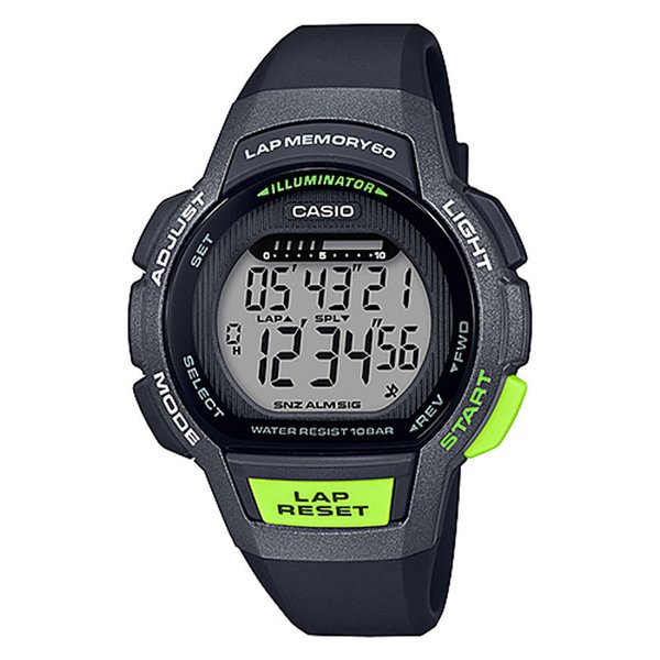 カシオ スポーツギア 時計 CASIO SPORTS GEAR 腕時計 レディース LWS-1000H-1AJF 軽い 見やすい おすすめ ブランド スポーツ ランニング ジョギング｜watch-lab｜02