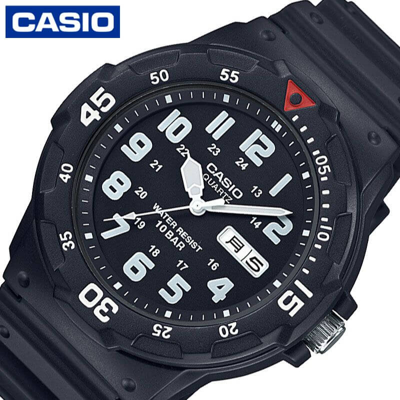 カシオ 腕時計 CASIO 時計 スタンダード STANDARD 男性 メンズ MRW-200HJ-1BJH かっこいい 彼氏 夫 人気 おすすめ ブランド