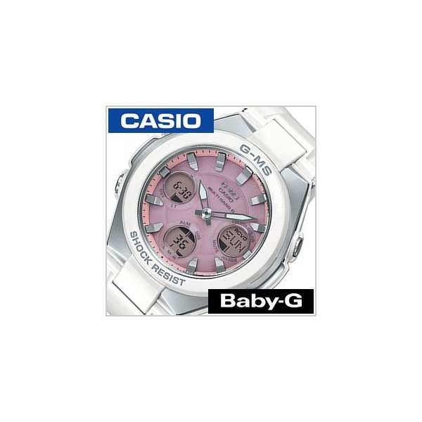 カシオ ベビーG ジーミズ 腕時計 CASIO BABY-G G-MS 時計 レディース ピンク MSG-W100-7A3JF