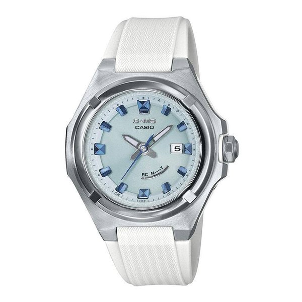 カシオ ベビージー ベビーG 腕時計 CASIO BABY-G 時計 レディース 防水 ブルー MSG-W300-7AJF おすすめ 人気 おしゃれ かわいい パステルカラー ホワイト | BABY-G | 01