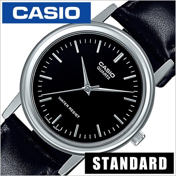 Yahoo! Yahoo!ショッピング(ヤフー ショッピング)カシオ スタンダード 腕時計 CASIO STANDARD 時計 レディース ブラック MTP-1403L-1AJF