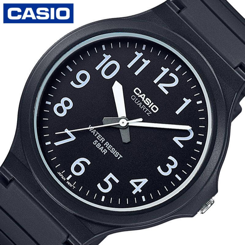 カシオ 腕時計 CASIO 時計 スタンダード STANDARD 男性 メンズ MW-240-1BJH かっこいい 彼氏 夫 人気 おすすめ ブランド