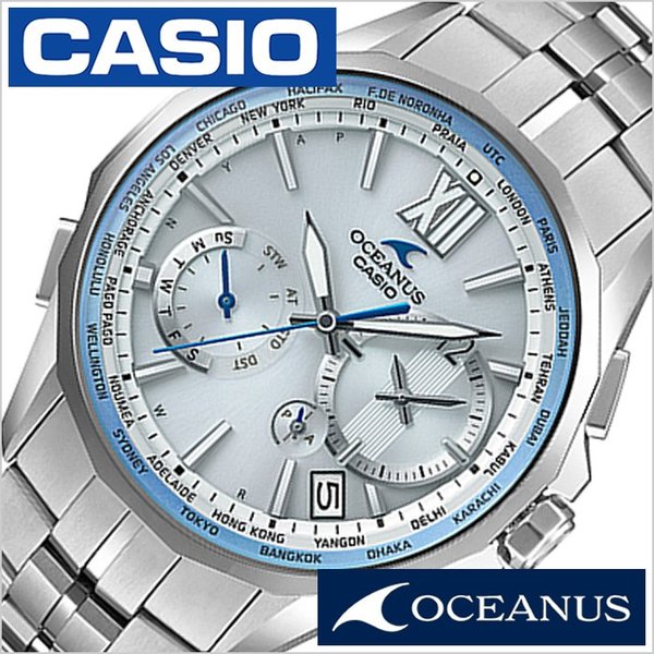  ʥ ޥ ڥǥ  CASIO OCEANUS ӻ  Manta Pair  ۥ磻 OCW-S3400H-7AJF