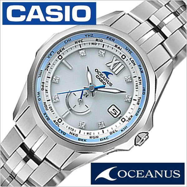  ʥ ޥ ڥǥ  CASIO OCEANUS ӻ  ޥ ڥǥ Manta Pair ǥ ۥ磻 OCW-S340H-7AJF