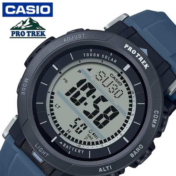  ӻ ץȥåѡ饤 CASIO PRO TREK Camper Line  ֥å/վ ͥӡ  PRG-30-2JF ǥ ե顼