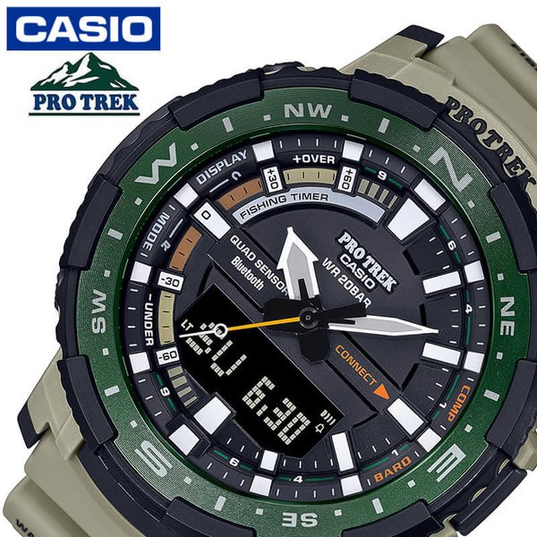 代引可 Line Angler Protrek Casio 時計 アングラー プロトレック カシオ 腕時計 おしゃれ おすすめ ブランド 人気 Prt 0 5jf グリーンブラック メンズ 腕時計 レビューを書きますか 書きます B