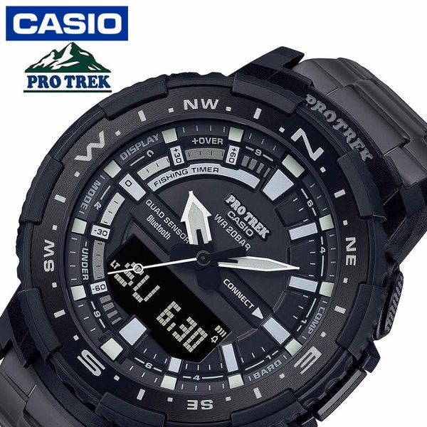 カシオ 腕時計 プロトレック CASIO PROTREK メンズ ブラック 時計 PRT-B70YT-1JF 人気 おすすめ おしゃれ ブランド