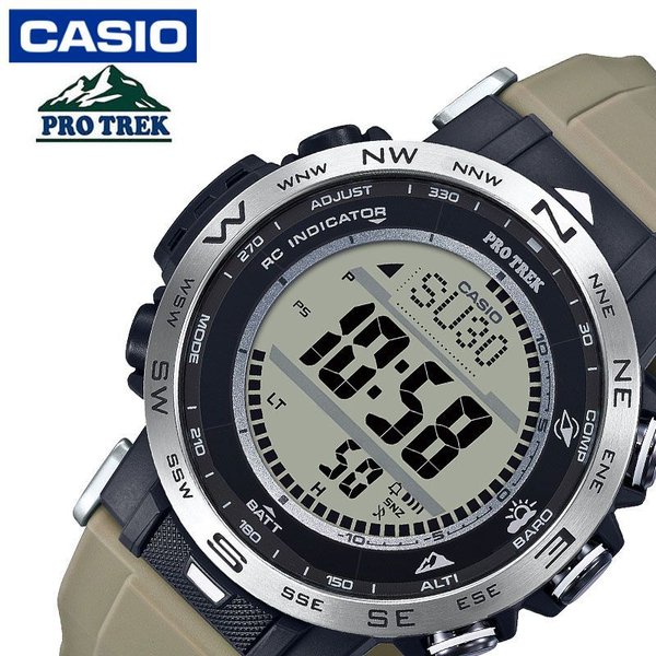 カシオ プロトレック クライマーライン ソーラー 電波 時計 CASIO PROTREK Climber Line 腕時計 メンズ ブラウン PRW-30-5JF 人気 ブランド