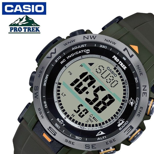 カシオ プロトレック クライマーライン ソーラー 電波 時計 CASIO PROTREK Climber Line 腕時計 メンズ ブラウン PRW-30Y-3JF 人気 ブランド おすすめ