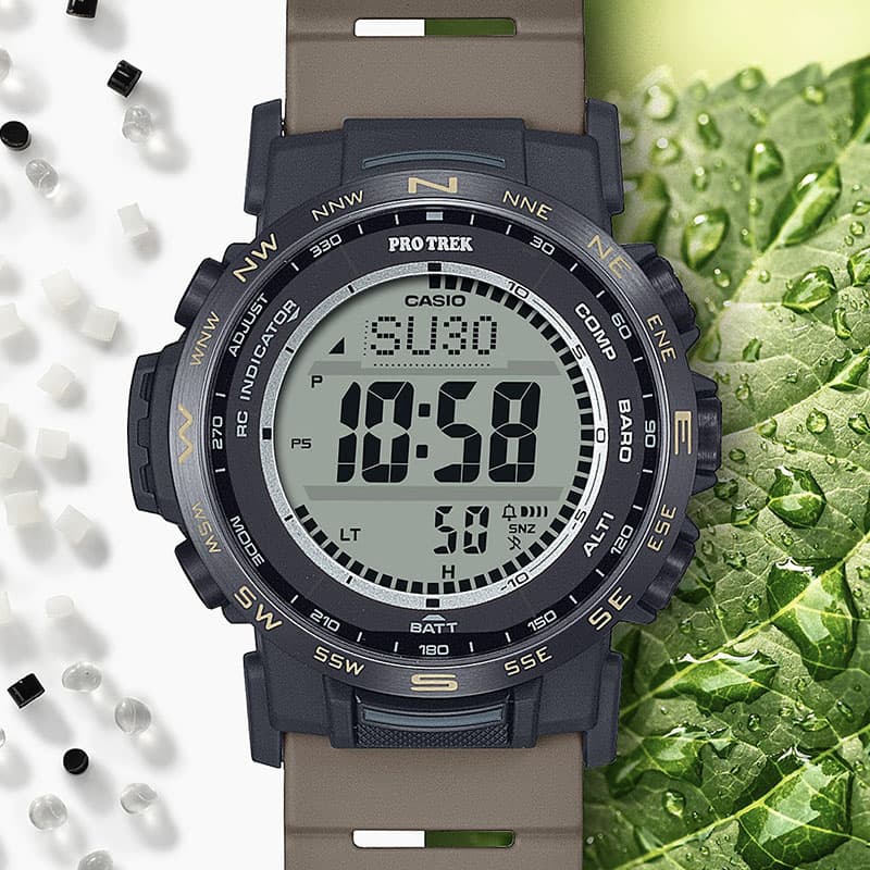 カシオ デジタル腕時計 プロトレック（PRW-35LD-5J） PRW-35LD-5JF Climber Line｜プロトレック – アイアイイスズ