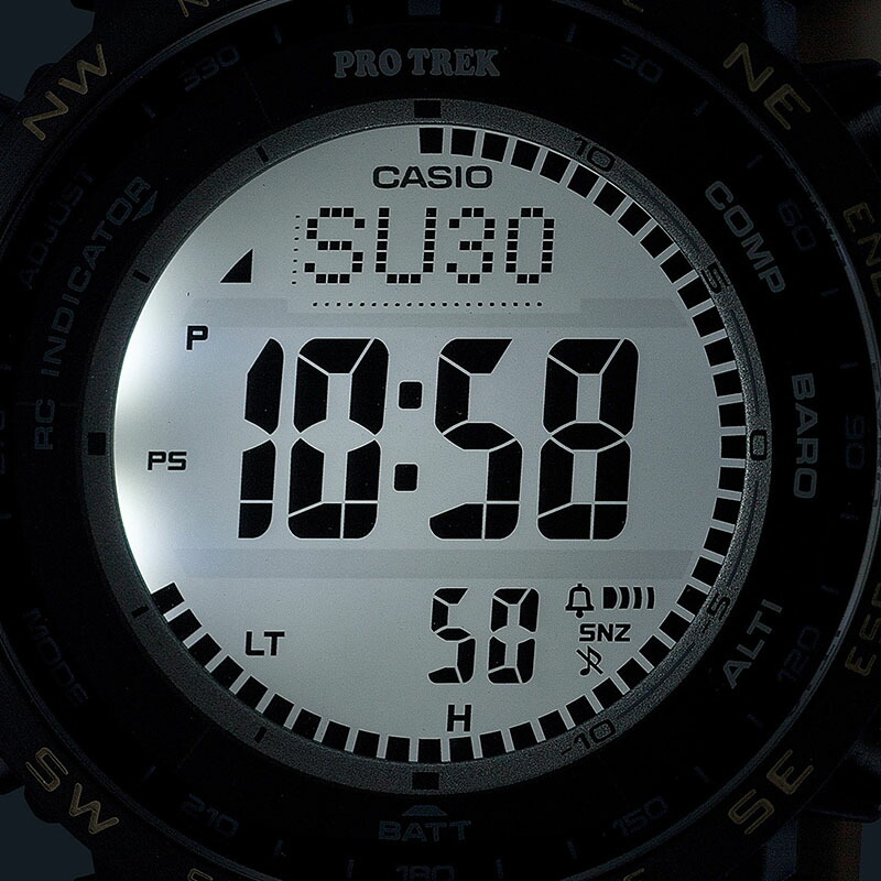 カシオ 腕時計 CASIO 時計 プロトレック PROTREK メンズ 液晶/シルバー