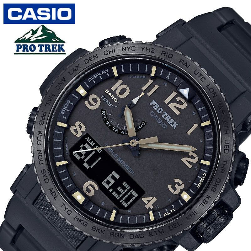カシオ 電波 ソーラー 腕時計 CASIO 時計 プロトレック PROTREK 男性 