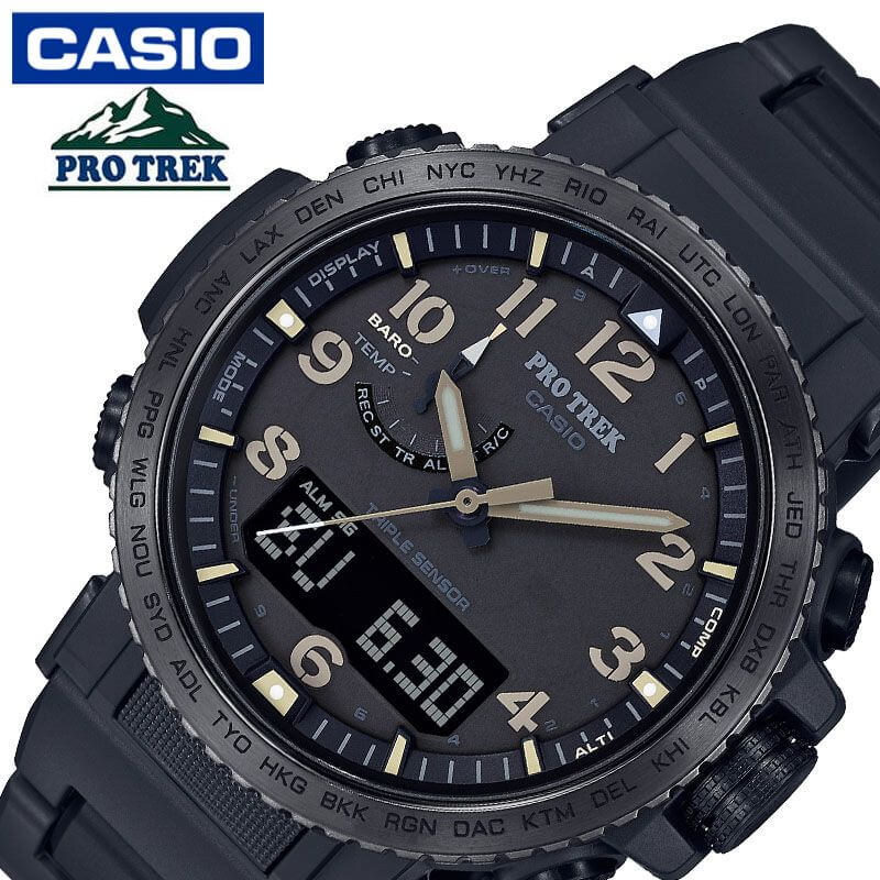 カシオ 電波 ソーラー 腕時計 CASIO 時計 プロトレック PROTREK 男性 メンズ PRW-50FC-1JF かっこいい 彼氏 夫 人気 おすすめ ブランド