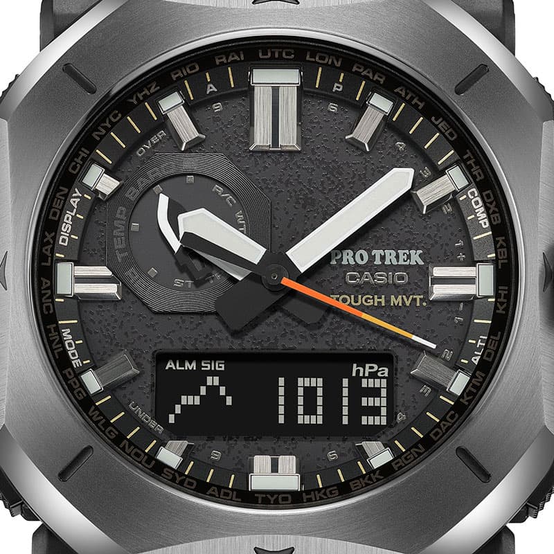 ひ*ん様 CASIO PRO TREK デジタル腕時計 ブラック PRO TREK カシオ 腕時計 プロトレック PRW-6900シリーズ CASIO PROTREK