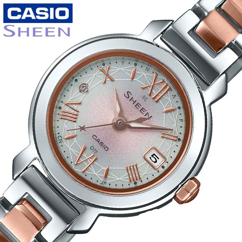 カシオ 電波 ソーラー 腕時計 CASIO 時計 シーン SHEEN 男性 メンズ SHW-5300DSG-4AJF かっこいい 彼氏 夫 人気 おすすめ ブランド | SHEEN（CASIO）