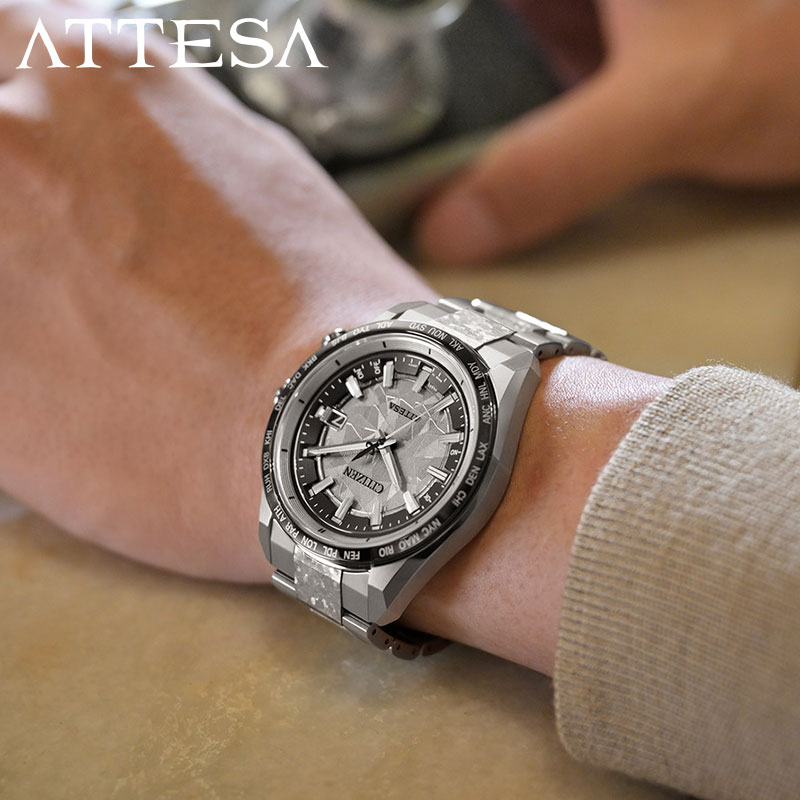 シチズン 腕時計 CITIZEN 時計 アテッサ メンズ 電波ソーラー クォーツ