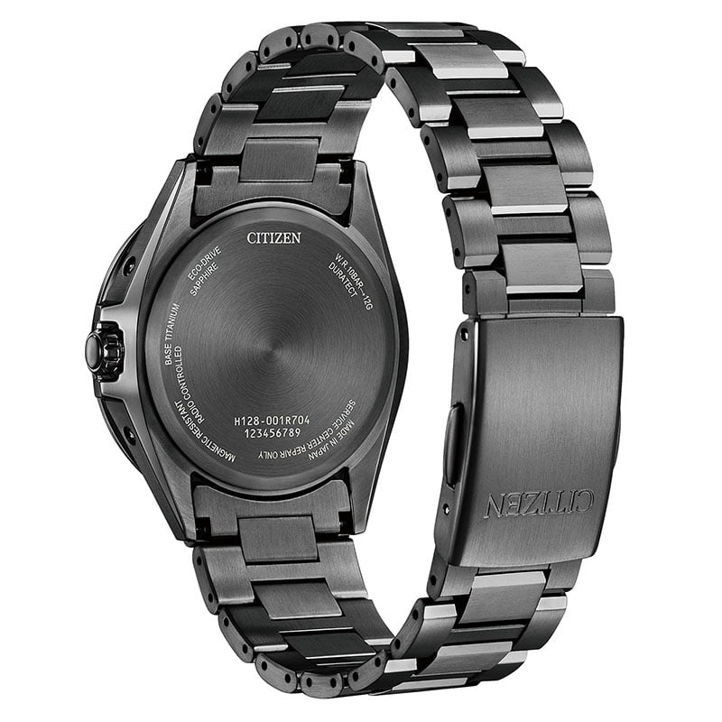 シチズン 腕時計 アテッサ CITIZEN ATTESA メンズ ブラック 時計 電波