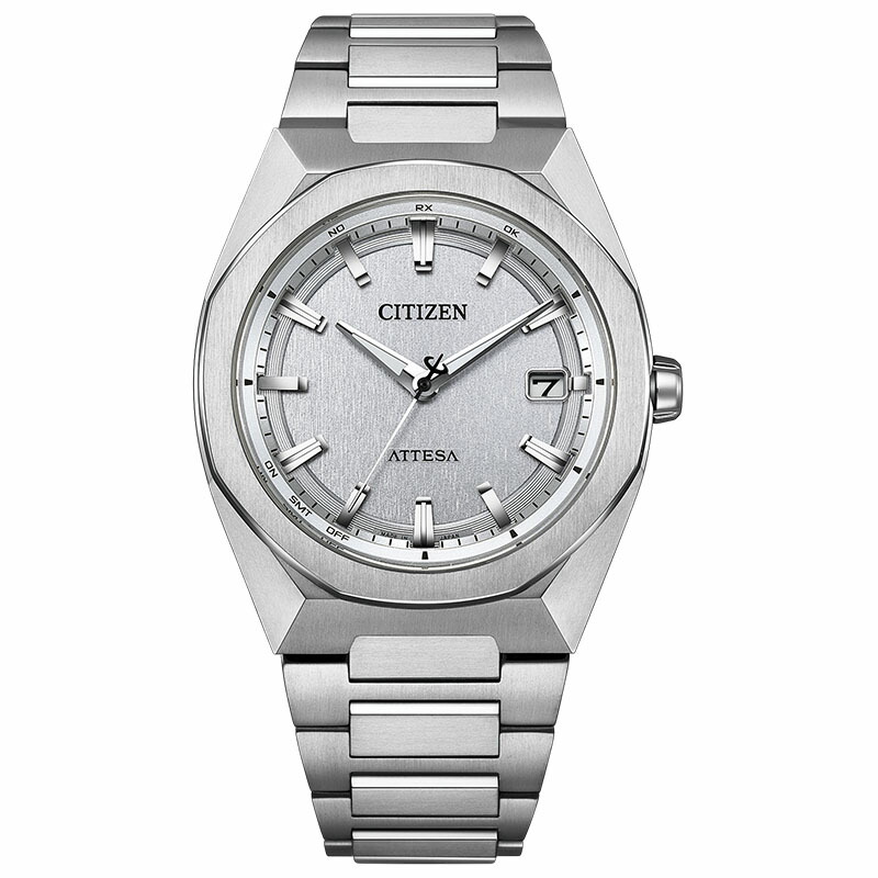 シチズン 腕時計 CITIZEN 時計 アテッサ ATTESA メンズ シルバー 電波