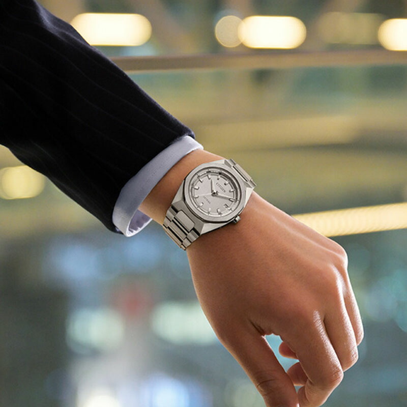 シチズン 腕時計 CITIZEN 時計 アテッサ ATTESA メンズ シルバー 電波