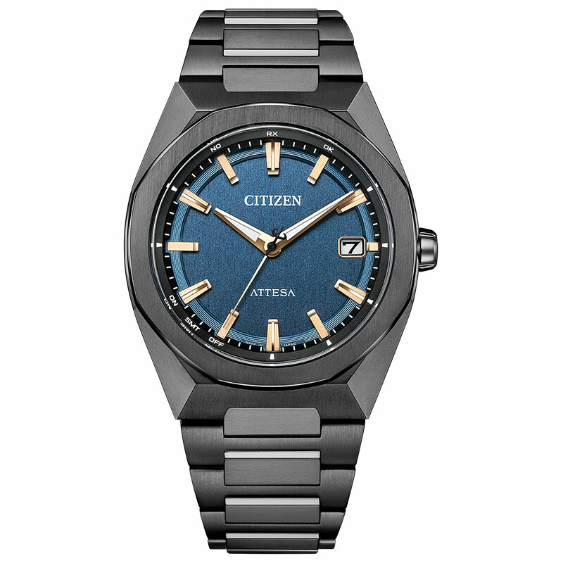 シチズン 腕時計 CITIZEN 時計 アテッサ ATTESA メンズ ブルー 電波