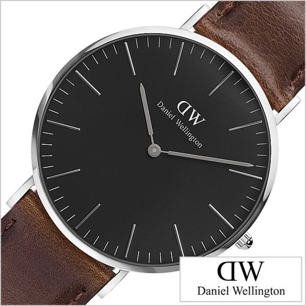 ダニエルウェリントン 時計 クラシック ブラック 40mm Daniel Wellington Classic Black 腕時計 ブリストル メンズ レディース DW00100131