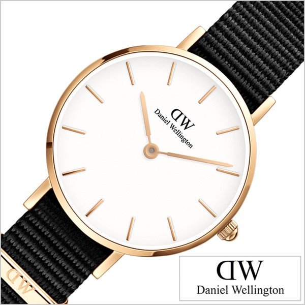 ダニエルウェリントン 腕時計 ぺティート コーンウォール Daniel Wellington 時計 PETITE CORNWALL レディース ホワイト DW00100251