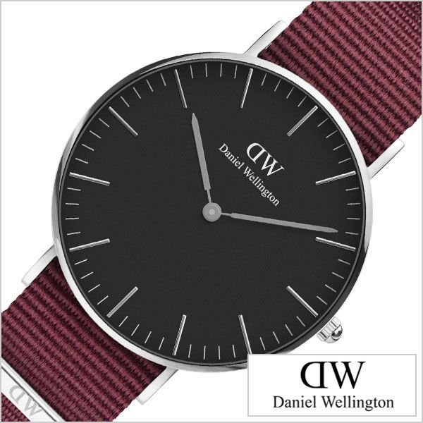 ダニエルウェリントン クラシック ブラック ロゼリン シルバー 36mm 腕時計 Daniel Wellington Classic Black ROSELYN 時計 メンズ レディース DW00100274