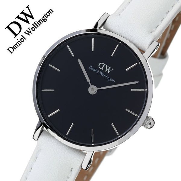 ダニエルウェリントン クラシック ペティット ボンダイ ブラック 28mm 時計 Daniel Wellington 腕時計 Classic Petite Bondi Black レディース DW00100286