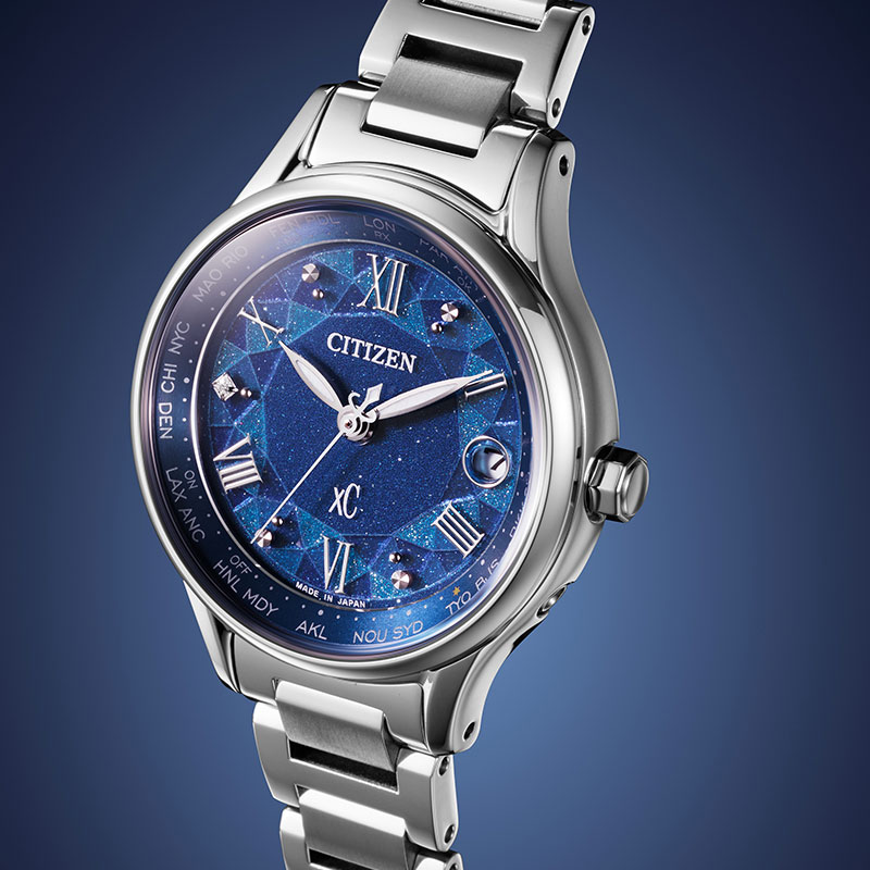 シチズン 腕時計 CITIZEN 時計 クロスシー レディース ブルー 電波