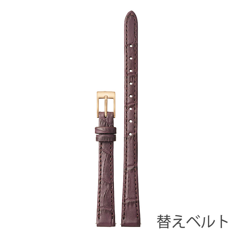シチズン 腕時計 キー エコドライブ アクセサリーウォッチ CITIZEN Kii レディース ホワイト ウォームゴールド 時計 ソーラー EG7043-33A ソーラーの画像