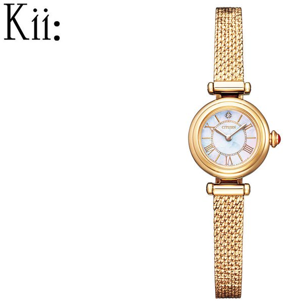 Kii（CITIZEN） Citizen Kii 腕時計 シチズン キー 時計 レディース白