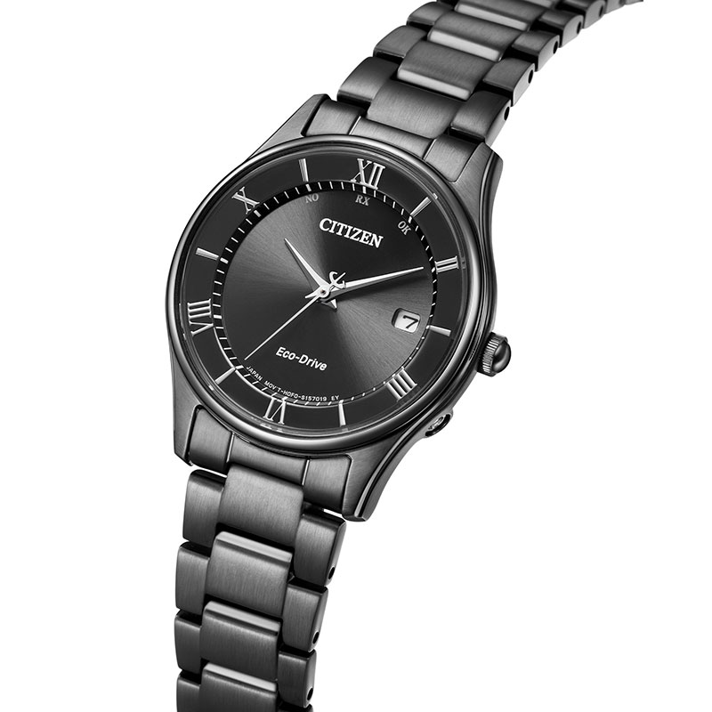 NIGHT COLOUR EDITION 腕時計 シチズンコレクション ナイトカラー エディション CITIZEN CITIZEN レディース ブラックグレー 時計 【パリス】 ソーラー ES0004-51E