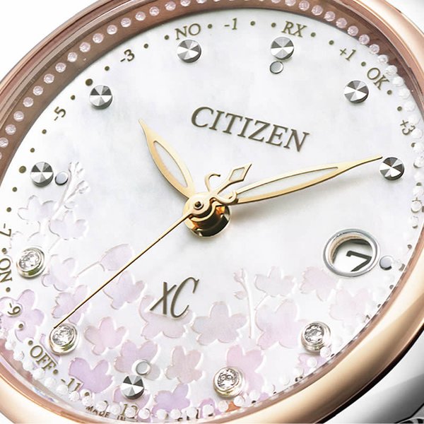 【電波ソーラー、極美品】CITIZEN　シチズン　クロスシー　ハッピーフライト シチズン クロスシー エコドライブ 電波 ソーラー ハッピー