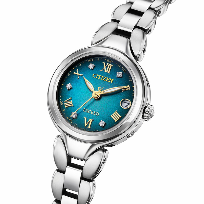 シチズン 腕時計 CITIZEN 時計 エクシード EXCEED レディース ブルー